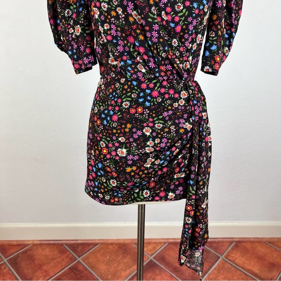 Saylor Vivienne Mini Dress in Black Multi - Picture 5 of 9